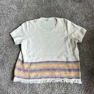 Madewell sweater tee